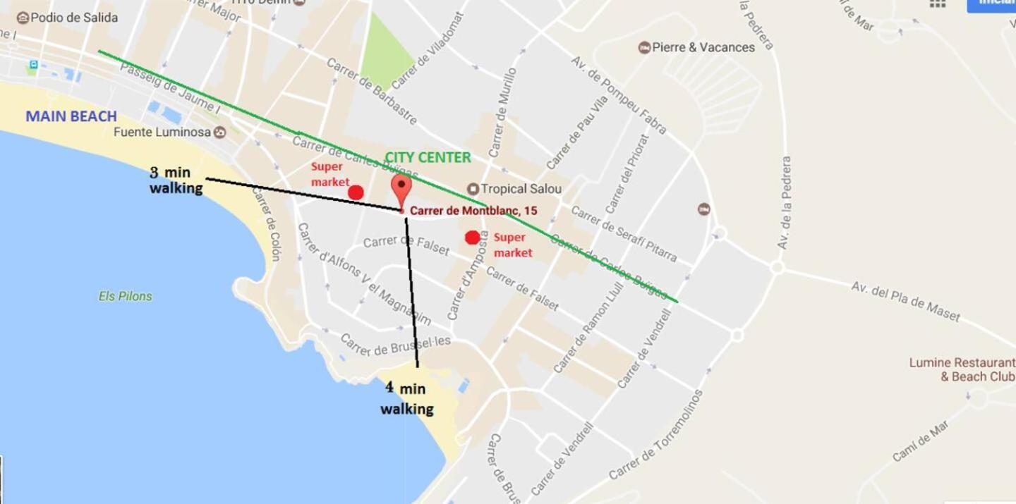 Holgaristic - Apartment Montblanc Seclo Salou Zewnętrze zdjęcie