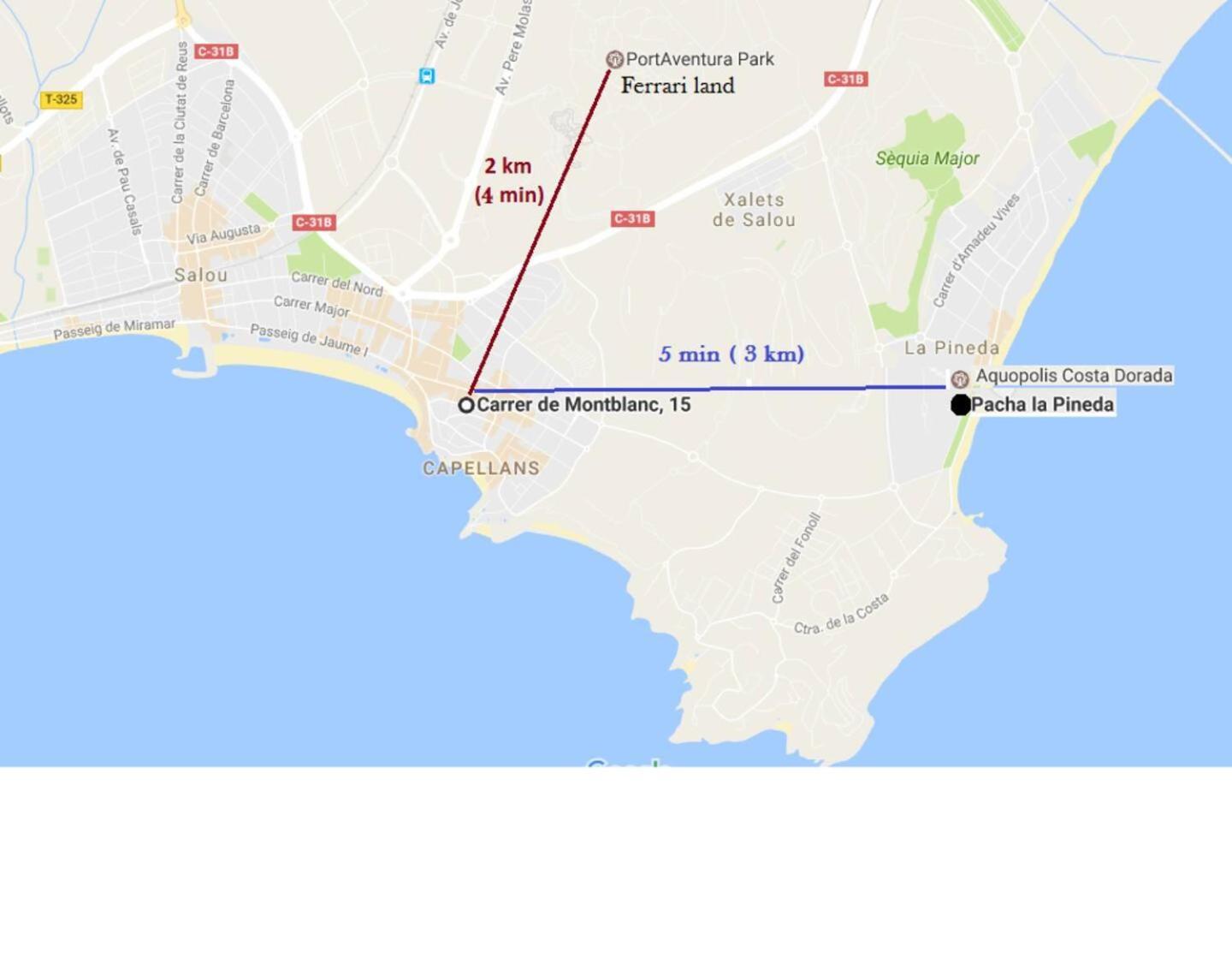 Holgaristic - Apartment Montblanc Seclo Salou Zewnętrze zdjęcie